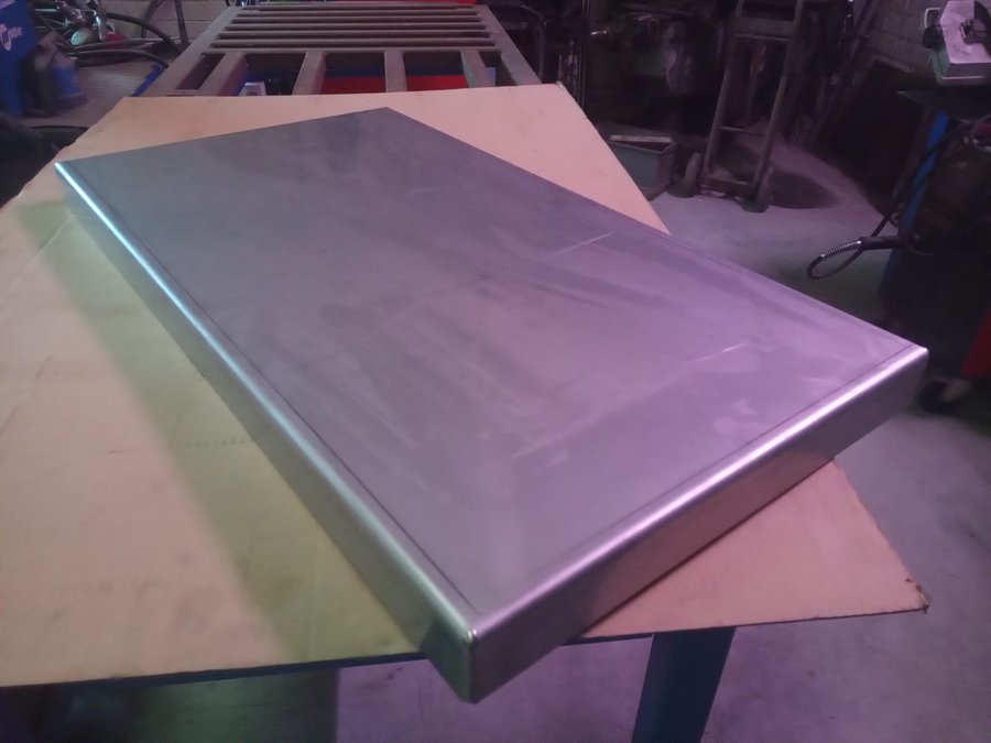 Inox lekbak